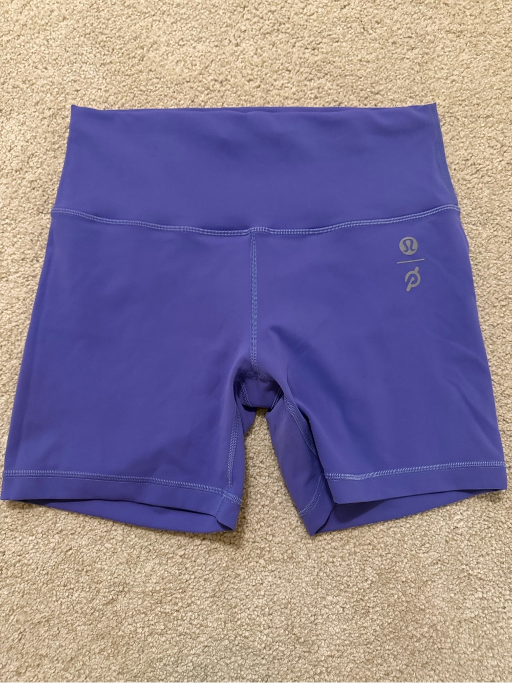 lululemon athletica Purple High-Rise Bike Shorts